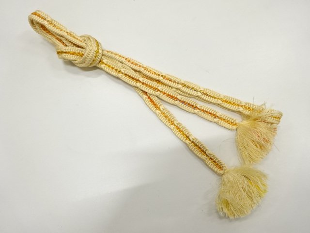 JAPANESE KIMONO / HAND-TIED OBIJIME